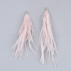 Кисточка из страусиных перьев большая подвеска&nbsp;FIND-S302-08B