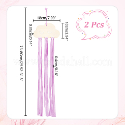 Деревянная заколка для волос в виде облака&nbsp;WH-WG78846-03