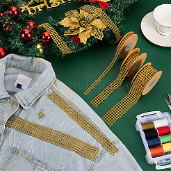 3 рулон 3 видов пластиковых страз для отделки&nbsp;DIY-FG0007-04A