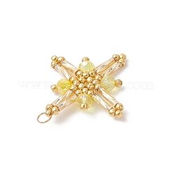 Подвески из стеклянных бусин&nbsp;PALLOY-MZ01161-01