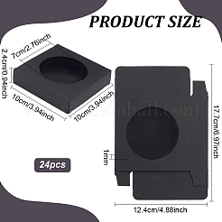 Подарочные коробки для хранения кубической крафт-бумаги&nbsp;CON-WH0095-101C-02