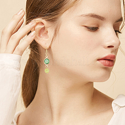 56 шт. 7-х цветные латунные подвески-соединители с паве из стекла&nbsp;FIND-DC0005-15