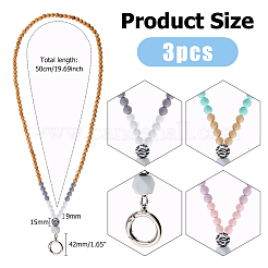 Деревянные бусины ожерелья&nbsp;HJEW-HS00035