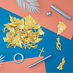 48шт 6 латунные подвески&nbsp;KK-FH0005-49