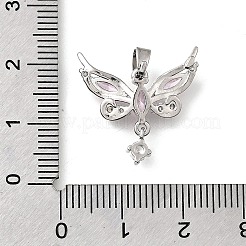 Латунные микро проложить кубического циркония подвески&nbsp;KK-N254-224P