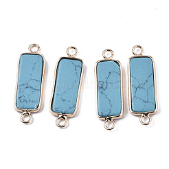 Соединители звеньев из смешанных природных и синтетических драгоценных камней&nbsp;G-N326-33