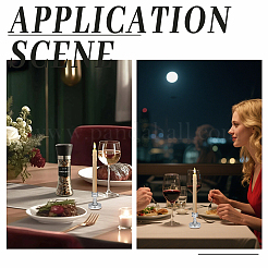 24шт пластиковый подсвечник&nbsp;FIND-DR0002-10A