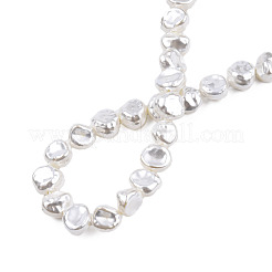 Абс пластик имитация жемчуга бусины пряди KY-N015-14A