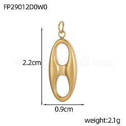 Подвески из нержавеющей стали 304&nbsp;STAS-OY006-41G