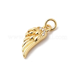 Латунные микро проложить кубического циркония подвески KK-Z135-07G