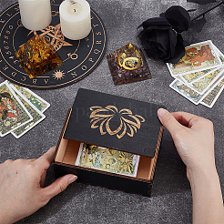 1 шт. прямоугольные гравированные деревянные коробки с раздвижной крышкой&nbsp;CON-UN0001-03A