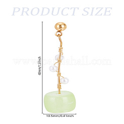 1 пара серег-гвоздиков из сплава&nbsp;EJEW-LP0007-082