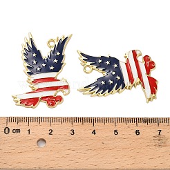 Подвески из сплава с эмалью ко дню независимости&nbsp;ENAM-G229-06G-01