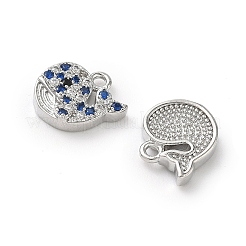 Латунные микро проложить кубического циркония подвески&nbsp;KK-L250-05P