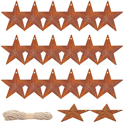 Звездная ржавчина железо большие подвески&nbsp;IFIN-GF0001-09A