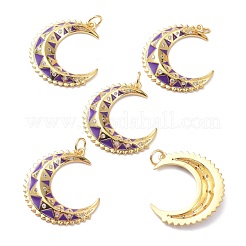 Латунные микро проложить кубический цирконий подвеска&nbsp;ZIRC-P089-17G