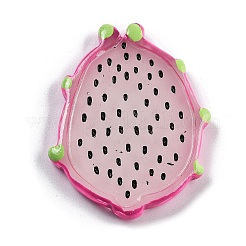 Украшение для витрины из светящейся смолы в виде кусочков фруктов&nbsp;DJEW-B014-03