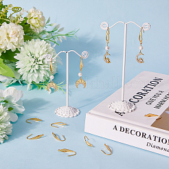 100 шт. 2 крючка для сережек из нержавеющей стали 316&nbsp;STAS-DC0011-14