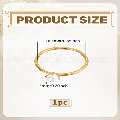 1 шт. латунные кольца для женщин&nbsp;RJEW-LP0010-11