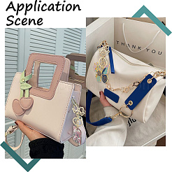 18 шт. застежки для брелка из сплава&nbsp;KEYC-SC0001-74B-G