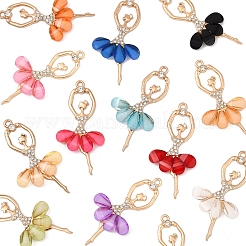 12шт 12 цвета сплава большие подвески FIND-FS0003-43