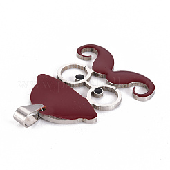 201 подвеска из нержавеющей стали с эмалью&nbsp;STAS-S110-076B