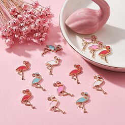 20шт 5 цвета сплава эмалевые подвески&nbsp;ENAM-YW0003-20