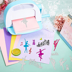 Углеродистая сталь разрезает трафареты DIY-WH0309-1009