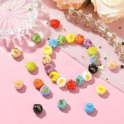 28шт 14 цвета фарфоровые бусины ручной работы&nbsp;PORC-CJ0001-02