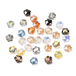 Прозрачные стеклянные бусины GLAA-P074-01