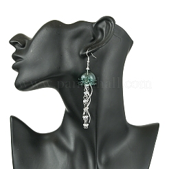 Железо болтающийся серьги&nbsp;EJEW-FS00020