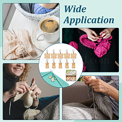 Деревянная подвеска в виде собаки HJEW-NB00122