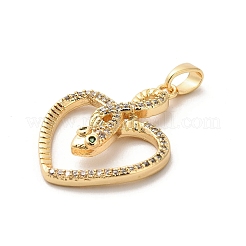 Латунные микро проложить кубического циркония подвески&nbsp;KK-C108-01A-G