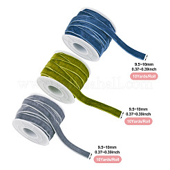 30 ярд 3 цвета односторонняя бархатная лента SRIB-TA0001-08
