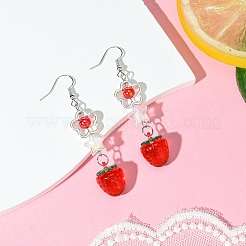 Железо болтающийся серьги&nbsp;EJEW-FS00023