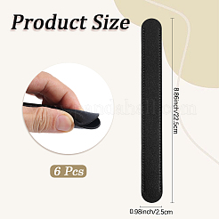 6 шт. подкладка для ремня сумки из искусственной кожи&nbsp;PURS-CL0001-29C