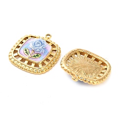 Подвески из нержавеющей стали 304 с эмалью&nbsp;STAS-B084-10G-01