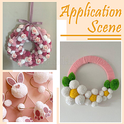 12шт. Шарик из шерстяной пряжи 4 цветов&nbsp;DIY-SC0031-40