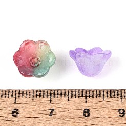 Колпачки стеклянных бусин GLAA-T025-26