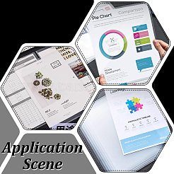 Держатели визитных карточек из ПВХ&nbsp;AJEW-CL0001-59