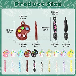 20шт 20 стиля подвески из сплава с эмалью&nbsp;FIND-CJ0005-05