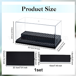 2-ярусные акриловые витрины для минифигурок&nbsp;ODIS-WH0027-047C