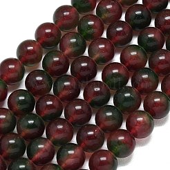 Натуральный Malaysia нефритовые бусы пряди&nbsp;G-B165-C03-14mm