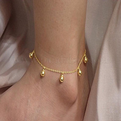 Браслеты на ногу из сплава с кисточками для женщин FS-WG28E13-02