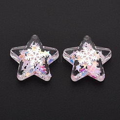 Полупрозрачные акриловые кабошоны X-TACR-N006-45