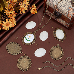 Наборы для изготовления ожерелий из сплава своими руками&nbsp;DIY-PH0031-60