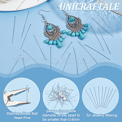 800 шт. штифты с плоской головкой из нержавеющей стали 304 STAS-UN0054-03