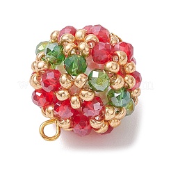 Рождественские подвески из гальванизированного стекла PALLOY-MZ00878