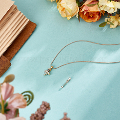 2 шт. 925 серебряных булавки для подвески с бусинами STER-BC0003-32G