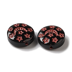 Прозрачные бусины лэмпворк&nbsp;LAMP-P065-04A